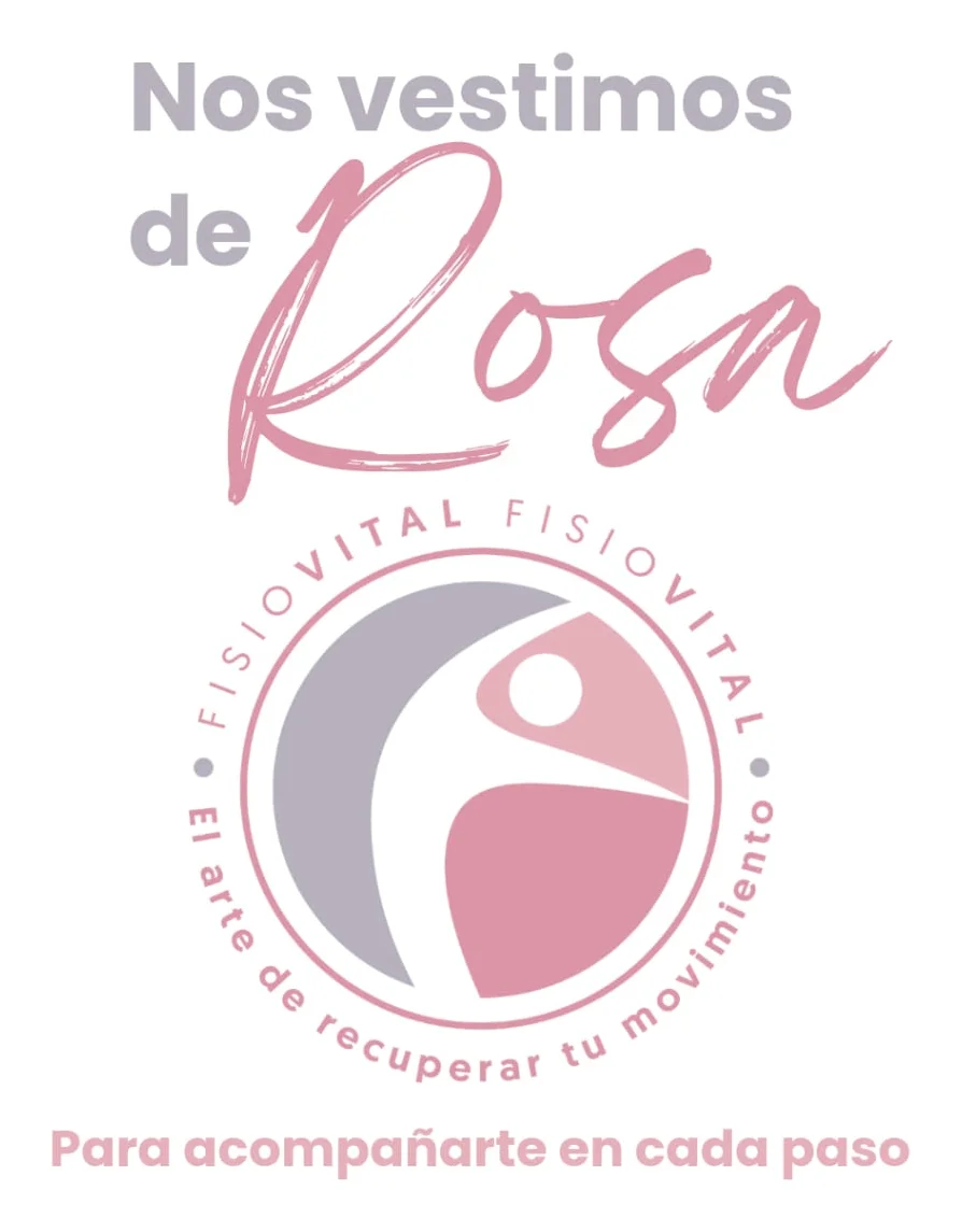 Nos vestimos de rosa. FisioVital, para acompañarte en cada paso